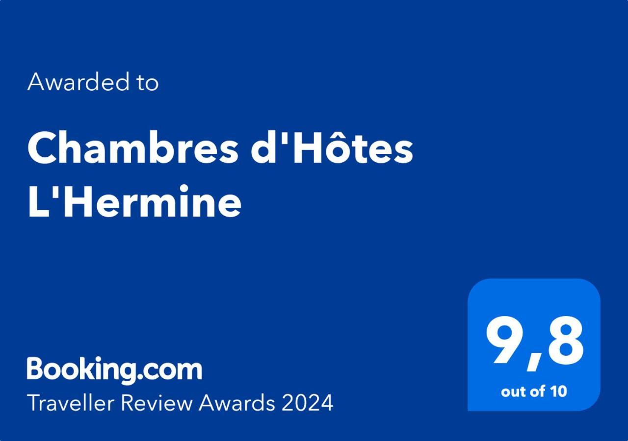Chambres D'Hotes L'Hermine Vineuil Винёй Экстерьер фото